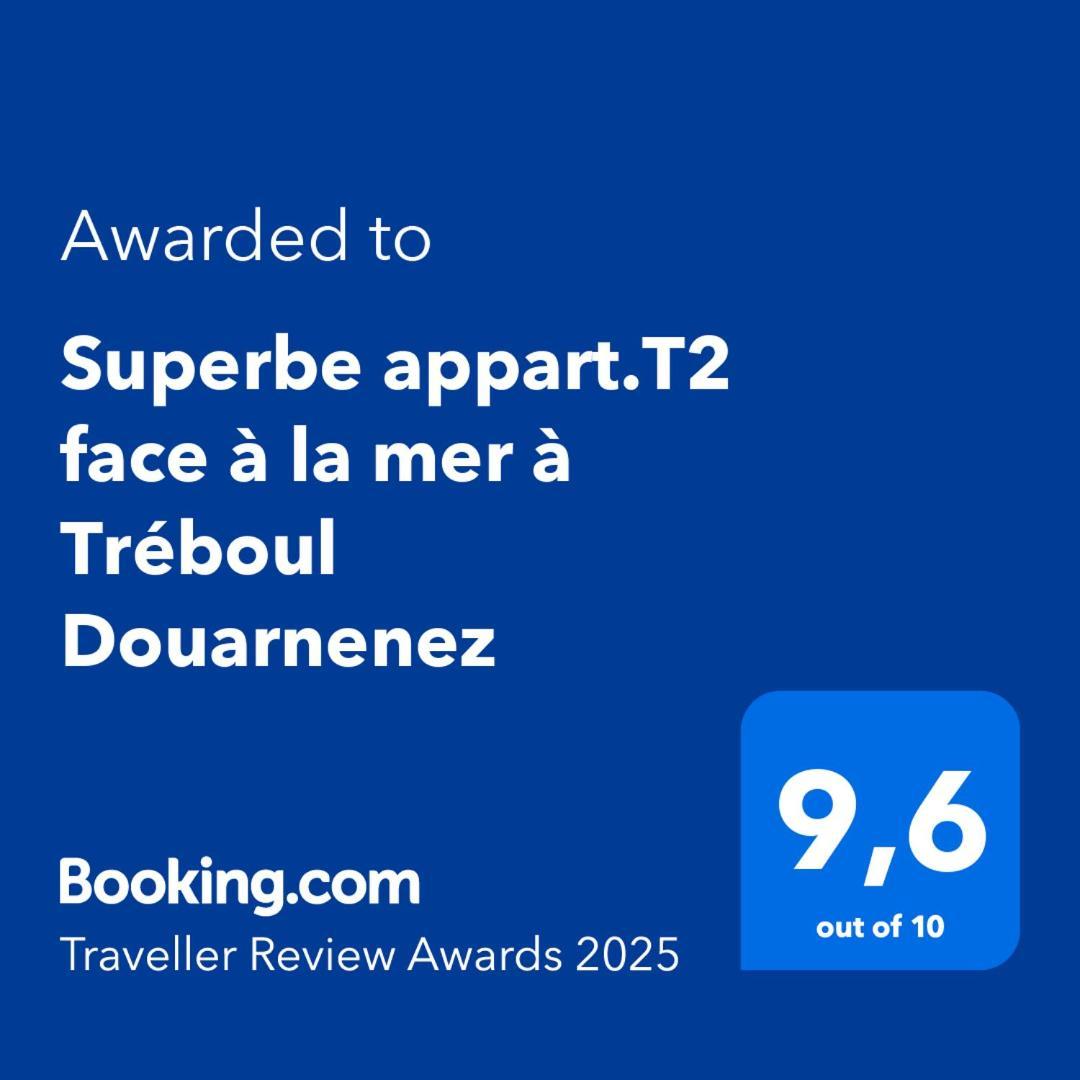 Superbe appart.T2 face à la mer à Tréboul Douarnenez Esterno foto
